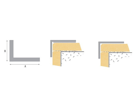 KĄTOWNIK PCV Osłona Narożnik 30x20mm BIAŁY 2m 