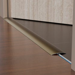 Profil Progowy Owalny Listwa Progowa Owalna 1,80cm SZAMPAN 30mm WCISKANA