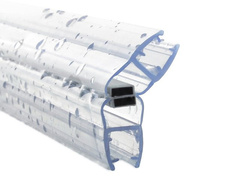 Uszczelka magnetyczna do kabin prysznicowych do szyb 3,5mm - 5mm MODEL 6