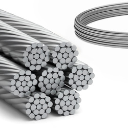 Lina Linka Stalowa Nierdzewna Kwasoodporna 2,5mm 7x19