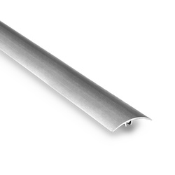 Profil Progowy Owalny Listwa Progowa Owalna 1,80cm SREBRNY 50mm WCISKANA