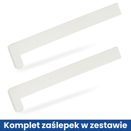 Parapet Wewnętrzny Komorowy PCV DĄB SKANDYNAWSKI Szerokość 25cm + zaślepki GRATIS