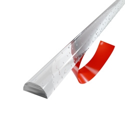 Próg akrylowy samoprzylepny do kabiny prysznicowej 5×10 mm – przezroczysty