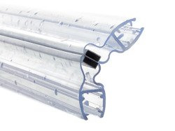 Uszczelka magnetyczna do kabin prysznicowych do szyb 6mm - 8mm MODEL 6