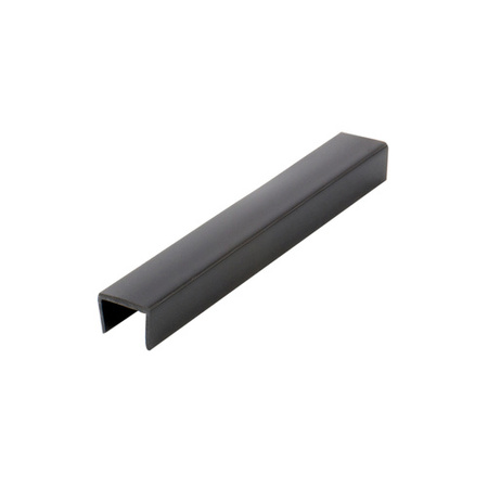 Zakończenie do cokołu meblowego kuchennego PCV 100mm Czarny Połysk