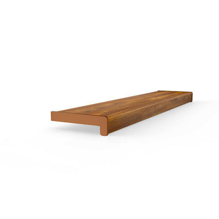 Parapet Wewnętrzny Komorowy PCV ZŁOTY DĄB Szerokość 40cm + zaślepki GRATIS