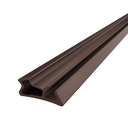 Uszczelka okienna KDA-9 Brązowa do Okien Drewnianych - Skrzydło Rama