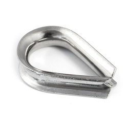 ZESTAW: lina nierdzewna 3mm 7x19 - 10m, zacisk kabłąkowy - 6 szt., kausza - 2 szt.