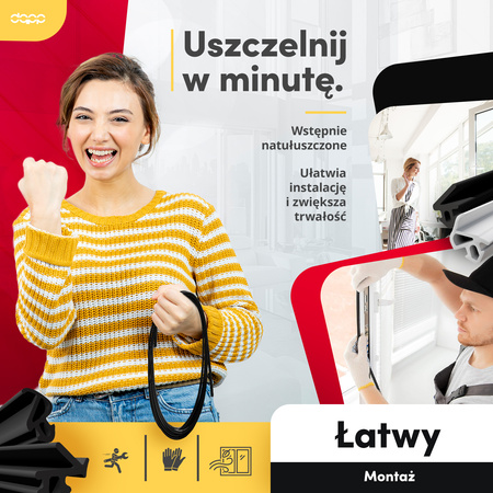 Uszczelka Okienna do Okna Okien PCV ALUPLAST S-1560