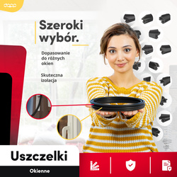 Uszczelka Okienna do Okna Okien PCV ALUPLAST S-1560