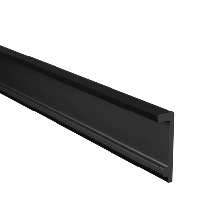 Listwa Karniszowa Maskująca Karnisz 10cm Czarna 2m