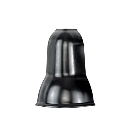 Narożnik zewnętrzny do listwy PCV 62mm CZARNY POŁYSK