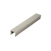 Zakończenie do cokołu meblowego kuchennego PCV 150mm INOX