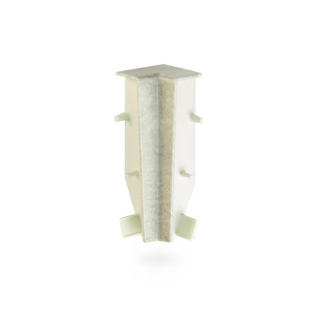 Narożnik wewnętrzny do listwy PCV 60mm GOTH CLEAR