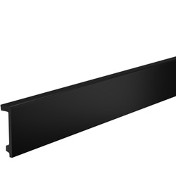 Listwa Karniszowa Maskująca Karnisz 10cm Czarna 2m