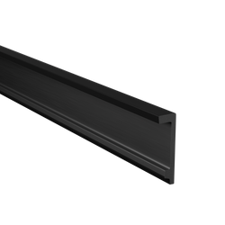 Listwa Karniszowa Maskująca Karnisz 10cm Czarna 2m