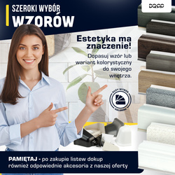 Listwa Przyblatowa Blatowa do Blatu Kuchenna PCV PVC 37mm ALUMINIUM SATYNA + wkręty GRATIS!
