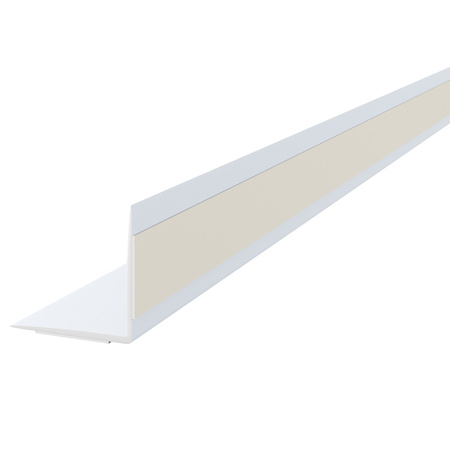 Kątownik PCV Samoprzylepny Wewnętrzny Narożnik 20x20mm BIAŁY 2m
