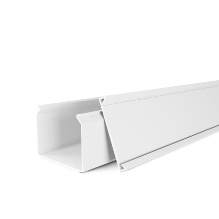 Kanał kablowy Listwa PCV 15x10mm korytko kablowe Białe samoprzylepne