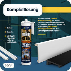 Listwa Karniszowa Maskująca Karnisz 10cm Biała 2m