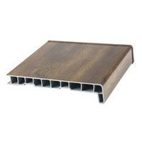 Parapet Wewnętrzny Komorowy PCV ORZECH Szerokość 35cm + zaślepki GRATIS