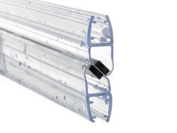 Uszczelka magnetyczna do kabin prysznicowych do szyb 3,5mm - 5mm MODEL 2