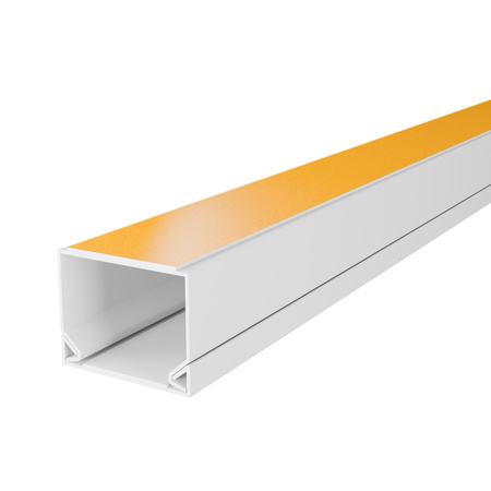 Kanał kablowy Listwa PCV 15x10mm korytko kablowe Białe samoprzylepne
