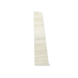 Zakończenie lewe do listwy PCV 75mm DĄB ASPEN