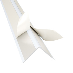 Kątownik PCV Samoprzylepny Wewnętrzny Narożnik 40x40mm BIAŁY 2m
