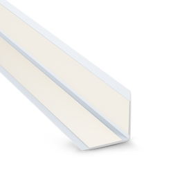 Kątownik PCV Samoprzylepny Zewnętrzny Narożnik 25x25mm BIAŁY 2m
