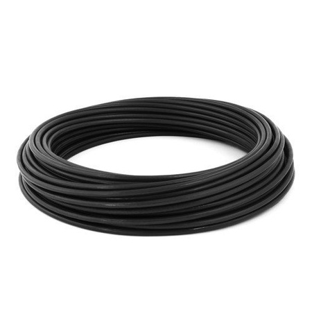 Lina stalowa ocynkowana w PCV 1/2mm czarna
