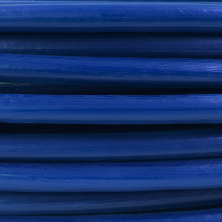 Lina stalowa ocynkowana w PCV 1/2mm niebieska