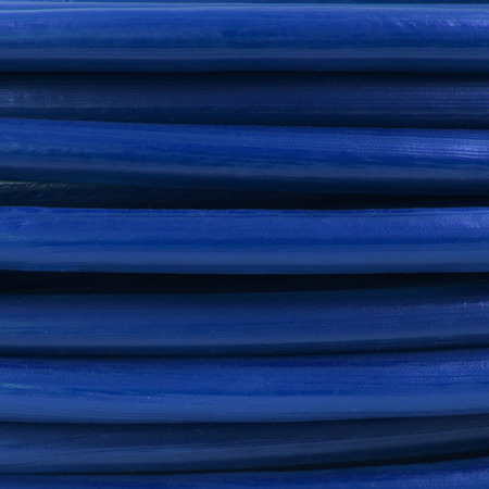 Lina stalowa ocynkowana w PCV 1,6/3mm niebieska