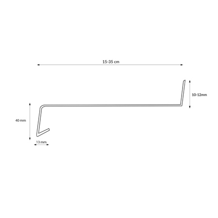 Parapet Zewnętrzny Aluminiowy ALU Antracyt RAL 7016 Szerokość 15cm z Zaślepkami PCV GRATIS