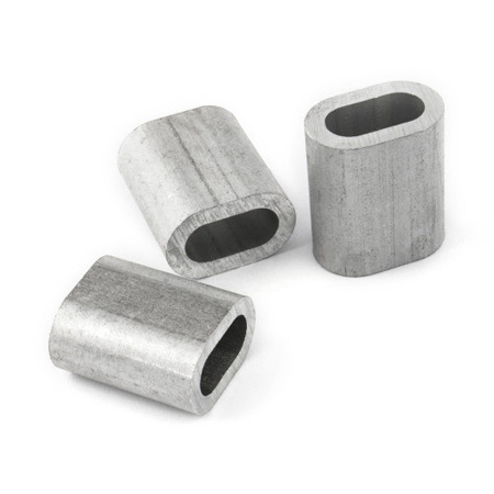 Tuleja Aluminiowa Tulejka Złączka Zacisk Linowy do Lin 8mm